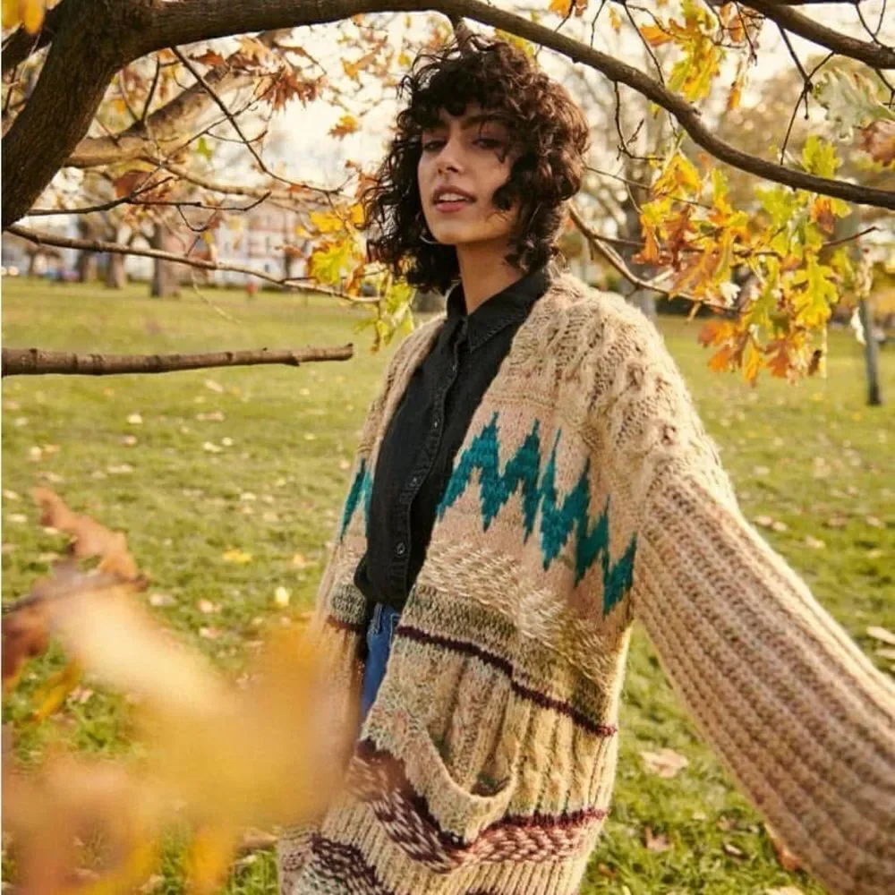 Pilcro oversized cardigan